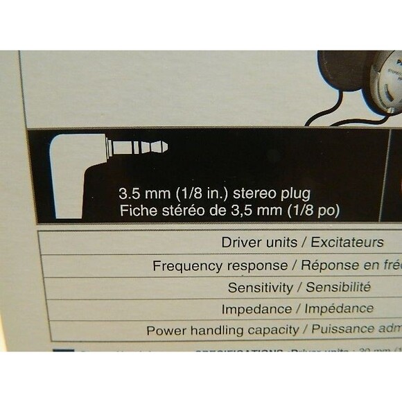 Panasonic NEW Comfort Fit RP-HT21 Stereo Headphones For iPod MP3 CD 3.5 mm Plug - Picture 8 of 10